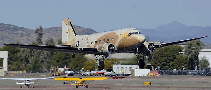Douglas C-47A Dakota N53ST, Deer Valley, February 26, 2015